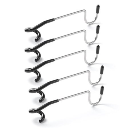 Camping lys stangkrog Rustfrit stål teltstang lampekrog Mul