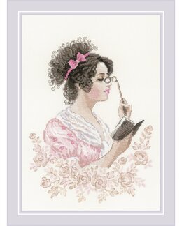 Broderipakke Bilde Book Club - Riolis