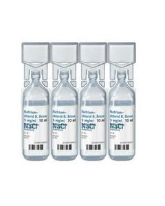 Na kl braun oppl til parent bruk 9mg/ml MiniPlasco, Oppløsningsvæske til parenteral bruk