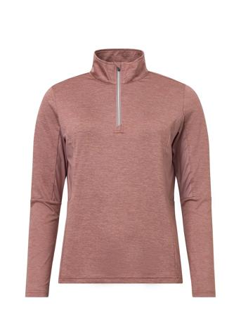 Lds Colinas Longsleeve Sport Sweat-shirts & Hoodies Fleeces & Midlayers Pink Abacus