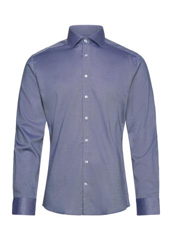 Bs Rubio Slim Fit Shirt Blue Bruun & Stengade