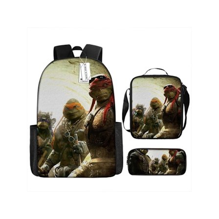 Teenage Mutant Ninja Turtles -reppu, kolmiosainen setti