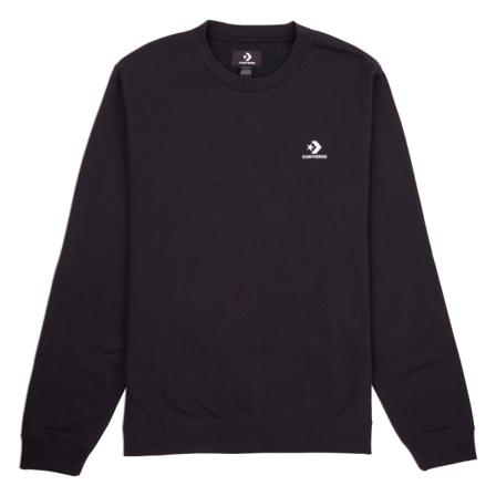 Sweatshirts Converse Goto Embroidered Star Chevron French Terry Sort 173 - 177 cm/L