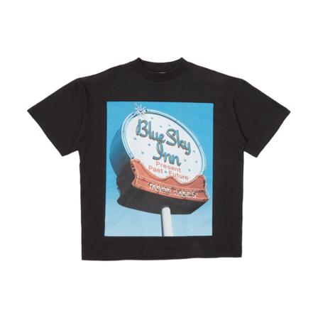 Blue Sky Inn T-Shirts Sort, Herre