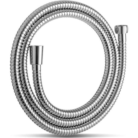 Dusj-slange, Rustfritt Stål Erstatning Høytrykks Dusj Rør Anti-Kink Dusj-slange for Badekar Kraner, 1.5m