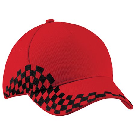 Beechfield Unisex Grand Prix Baseballkasket One Size Klassisk Rød Classic Red-FD19-