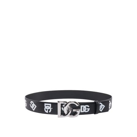 Dolce & Gabbana, Belts Zwart, Heren, Maat:95 CM
