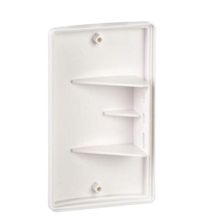 Schneider Electric 5507160 Endestykke 33 x 72 mm Hvit, Installasjonsmaterial