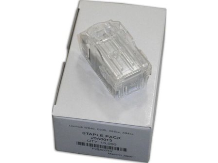 Lexmark Häftklammerkassett 25A0013 3/fp - Lyreco - Toner och bläck - Skrivarklämmar - Skrivarklämmar HP