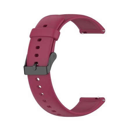 Kellohihnakäsivarsi Vedenkestävä Armband 22mm Gxy Watch/ watch 3/gear S3 (viininpunainen)