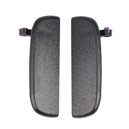 2 st Svarta Yttre Dörrhandtag Fram och Bak för Suzuki New Alto