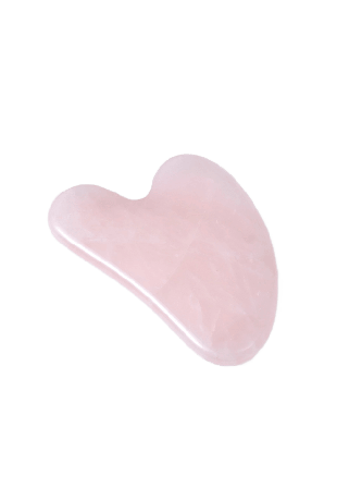 Skir Rose Quartz Gua Sha Tillbehör Unisex 1 PC