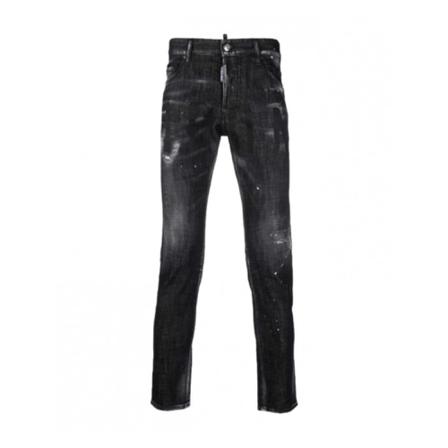 Dsquared2, Ikona Skater Jeans Czarny, Mężczyzna, Rozmiar: L