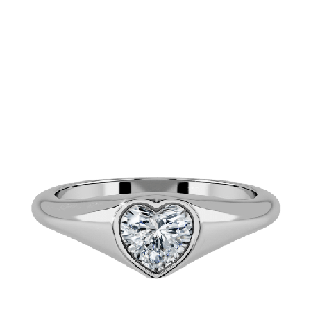 Edblad Bel Ring Steel Smycken & klockor Dam Grå M 17,5 mm