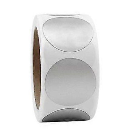 300 stk./rulle Hjerte Skrabe Klistermærker Skrabelodsmærker Runde Skrabekort Runde Skrabemærker til Festoverraskelse