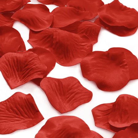 Konfetti Rosenblad Röd 100st - Kalaslagret.se