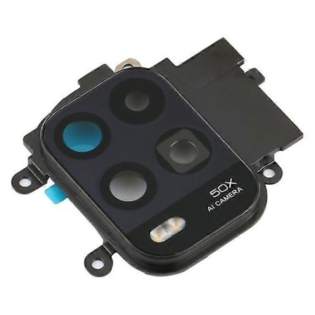 Bakre Kameralinsskyddsfäste för Xiaomi Mi 10T Lite 5G M2002J9G (med glasdel, ingen logotyp)