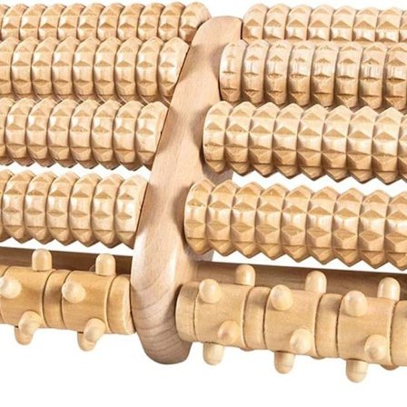 Fotmassage Rulle - Bärbar Massage Rulle för Plantar Fasciit, Blodcirkulation, Sch