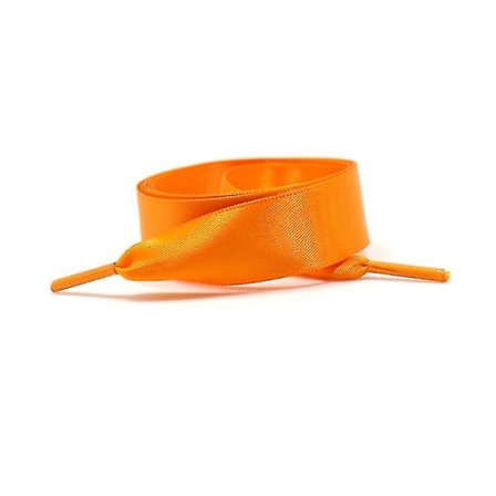 1 par 80/100/120/140 cm silkesnor Dobbeltsidig flat silkebånd sateng snøring fritid