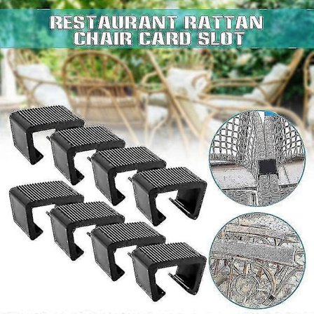 Rottinkikalusteiden Klipsi Monikäyttöinen Pajusohvan Liitin Kiinnike Kestävä Ulkokäyttöön Rottinkituolin Puristin [DB]