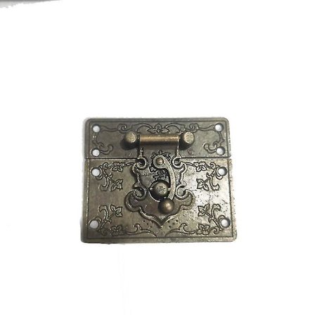 Antiikkiset Soljet, Lukkokoukut, Pronssi Rauta Lukko, Liukuluukkujen Tarvikkeet, (2 kpl)