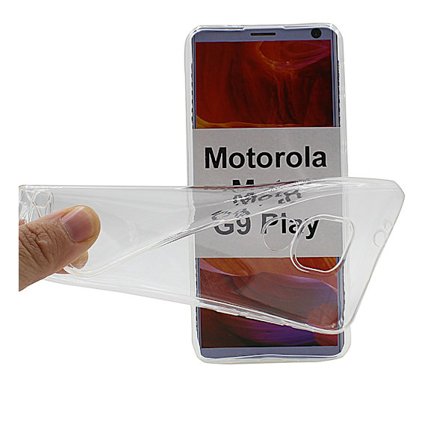Ultra Thin TPU Skal Motorola Moto G9 Play (Clear)