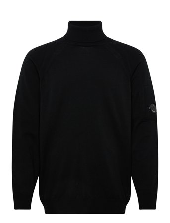 C.P. Company Merino Wool Turtleneck - Black - XXL