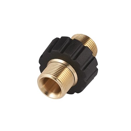1 st trycktvättsadapter M22 hane till M22 hane snabbkoppling mässing invändig gänga 14mm slanganslutning delar