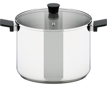ON Stockpot 30x22cm - Stor gryta i rostfritt stål, 15 liter