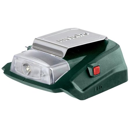 Metabo PA 14.4-18 LED-USB Adapter, Batterier & laddare