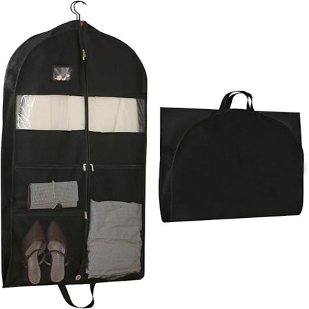 Hængbar tøjpose til rejser - garderobe til opbevaring af tøj
