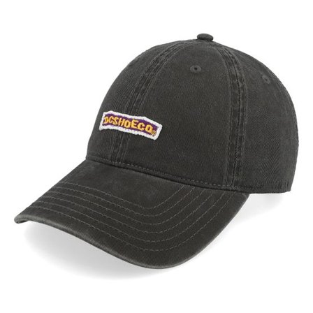 DC - Svart unconstructed Keps - Patch It Black Dad Cap @ Hatstore