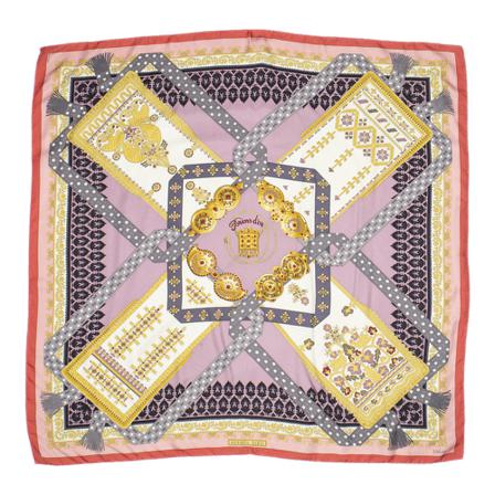 Hermès Vintage, Pre-owned Scarf Geel, Dames, Maat:ONE Size