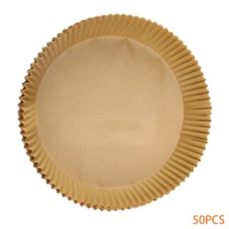 /EA/50/100 stk. Airfryer Sæt Airfryer Ovn Bagepapir Køkkentilbehør Rund