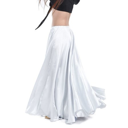 Danseskjørt Spansk skjørt HVIT