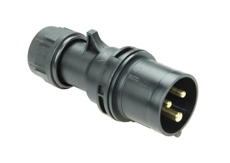 Garo P216-6 S+B Støpsel for scene og arena, 16 A, 6 h 3-polet, blå, Stikkontakter & kabler