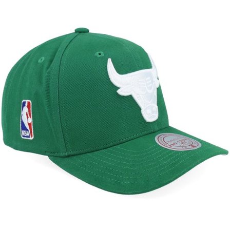 Mitchell & Ness - NBA Grön adjustable Keps - Chicago Bulls Green Team Pro Crown Green Adjustable @ Hatstore