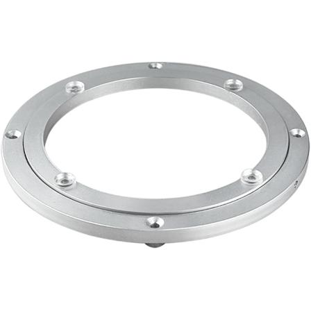 Bordlager - Heavy Duty Aluminiumlegering dreieskive glatt dreieskive svingbar skuff (størrelse: 6 tommer)