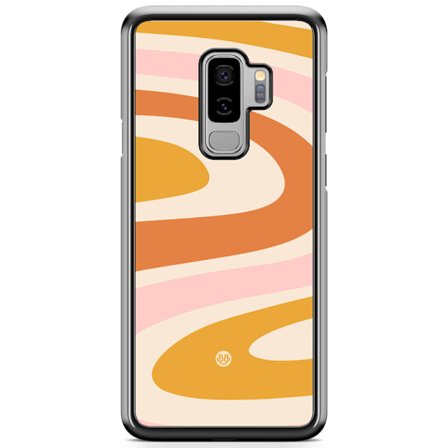 Bjornberry Skal Samsung Galaxy S9 Plus - Orange 70-tal