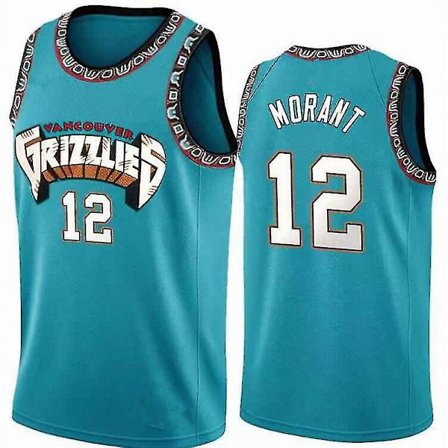 New Season Grizzlies Morant Brodeerattu City Edition Jersey W
