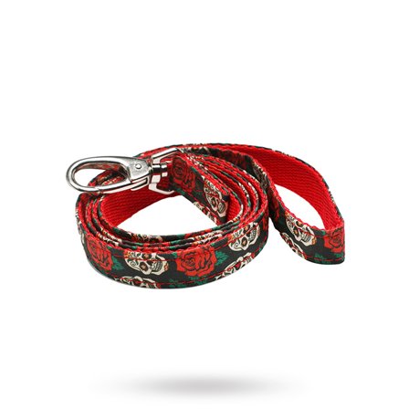 Urban Pup - Hodeskaller & Roser - Tøykobbel - Tekstilkobbel, Rullekobbel, Kjørestrikk, Lærkobbel & Øvrige hundekobbel på Doggie.no