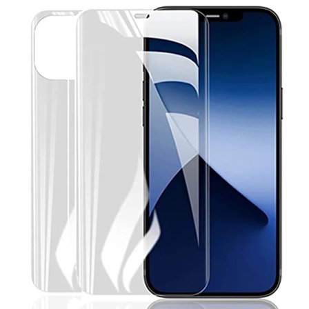 2-PACK iPhone 13 Mini - Skärmskydd i Hydrogel (Fram & baksida)