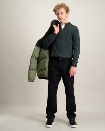 Grunt Cobblestone Pants Svart Byxor Kille - Kids Brand Store