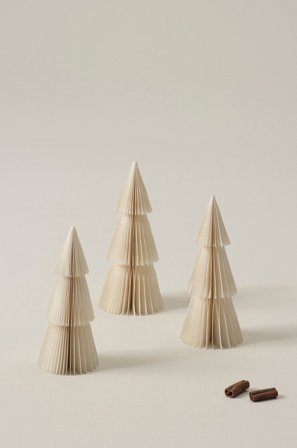 Jotex - Dekorfigur 3-pk Naturhvit - EBBE - Kjøp Juledekor hos Jotex