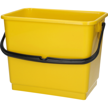 BØTTE MED HÅNDTAK 4L GUL