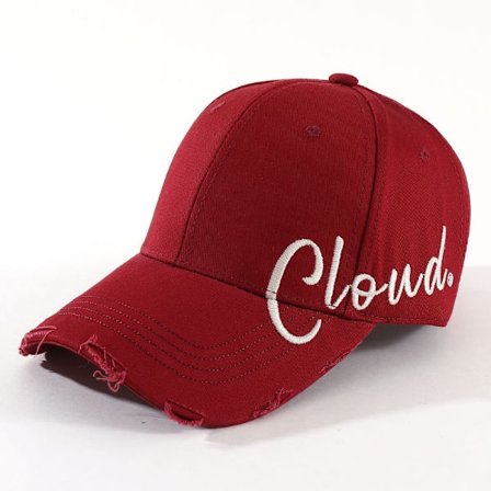 Hard Top Cap Stort Huvud Cap RÖD