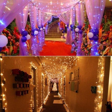 100M 1000 LED ulkojouluvalosarja KLB