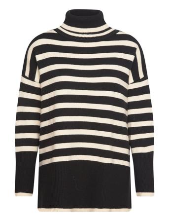Alvena Knit Pullover Black A-View