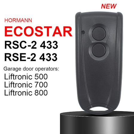 Hormann Ecostar Rsc2 Rse2 Garasjeport Fjernkontroll Portåpner 43392mhz Rullende Kode Erstatning For Liftronic 500 700 800