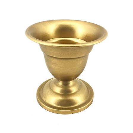 Europæisk Retro Jern Vase Metal Guld Vase Moderne Bord Dekorativ Kunstig Blomst Flaske Til Bryllup (guld)